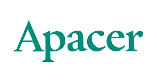 APACER brand logo for memory and storage products